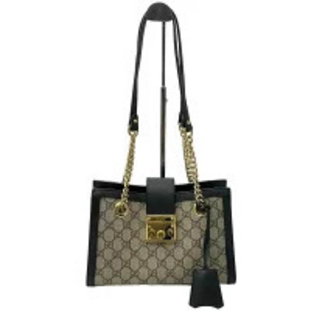 Gucci Bag Padlock Shoulder GG Chain Supreme